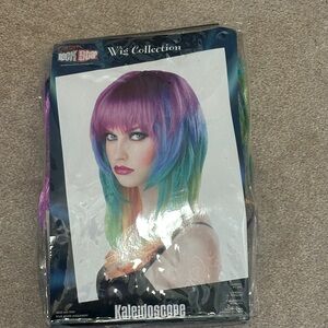 Rockstar Wig Collection Kaleidoscope Vibrant Multicolor Wig